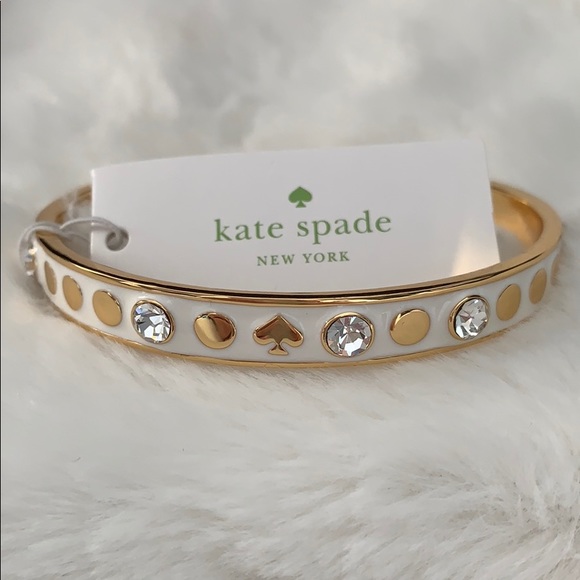 kate spade Jewelry - kate spade "Spot the Spade" Bangle